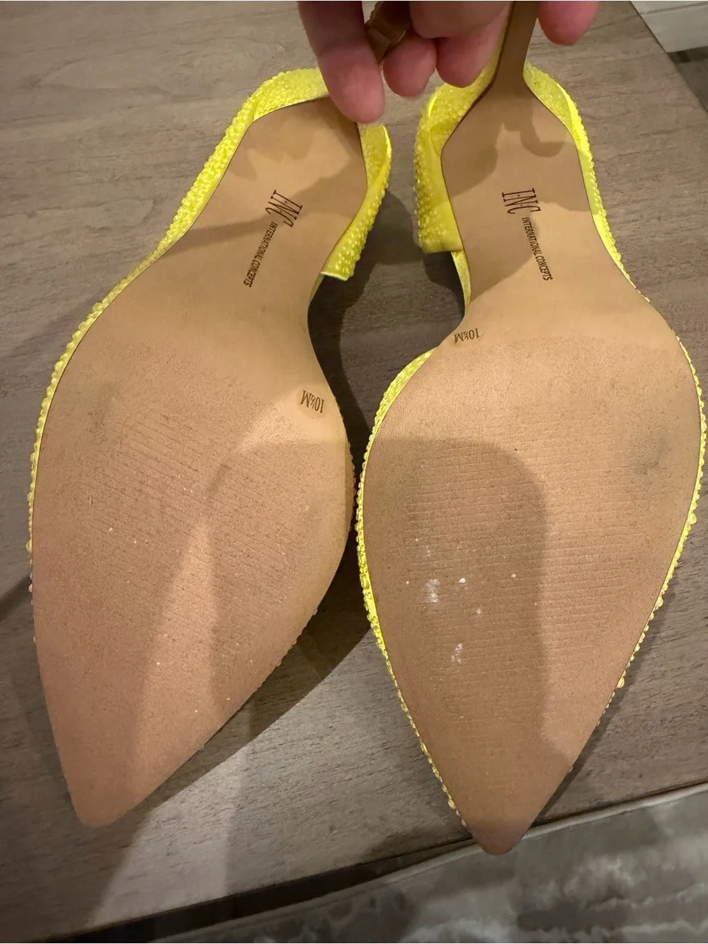 INC International Concepts elegant yellow